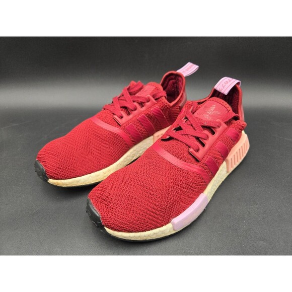 Adidas Shoes Mens 8.5 NMD R1 Triple Victory Red Fabric Sneakers main image 9